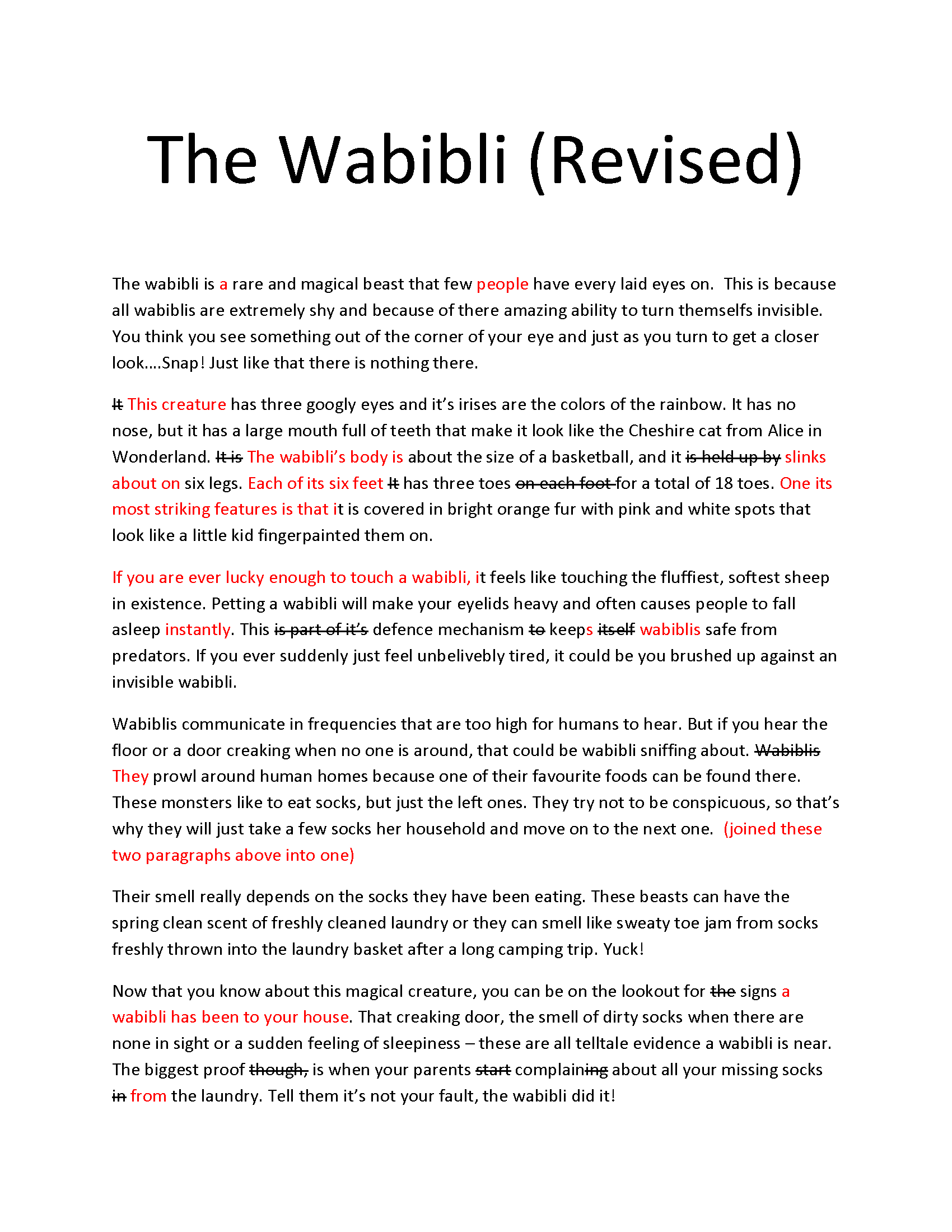 The Wabibli Revised